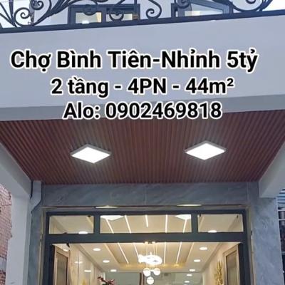VIDEO Nhà Chợ Bình Tiên, nhỉnh 5 tỷ