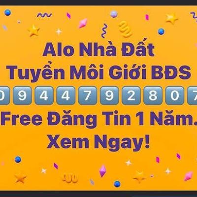 ALONHADAT - ALO NHÀ ĐẤT TUYỂN MÔI GIỚI & HỌC VIÊN